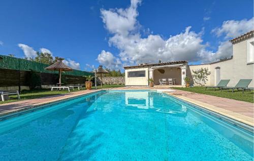 Aramon House | Awesome Home In Aramon With Outdoor Swimming Pool