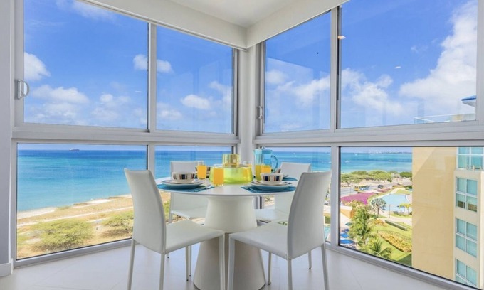 Aruba Condo | Azure Eyes on the Ocean - Modern Oceanfront