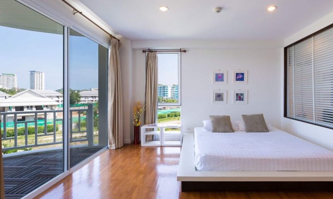 Khao Takiab Apartment | Baan PooLom HH 2Bedroom Apt SeaView:BDC