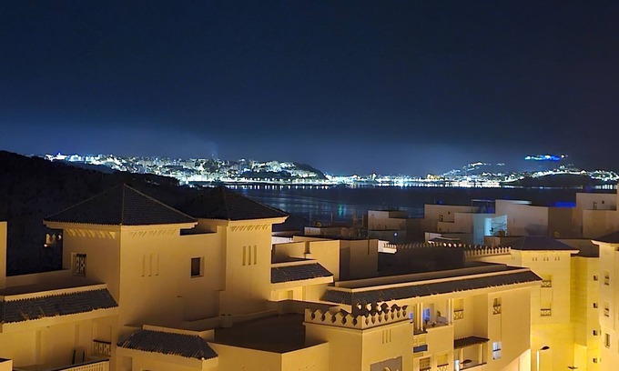 Fnideq Apartment | Bab Sebta residence with swimming pool, Sebta city and sea view