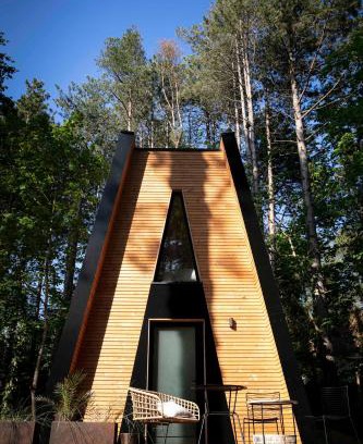 Hardelot-Plage House | Bain de forêt - Lodges Cosy & Spa