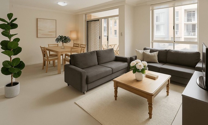 Balmain Apartment | Balmain- BUCHN Buchanan Street - Modern 2BR with Balconies Resort Facilities Near Balmain Village