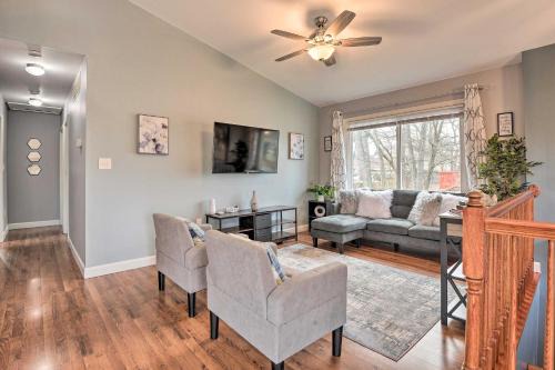 Green Haven House | Baltimore Area Vacation Rental with Deck!