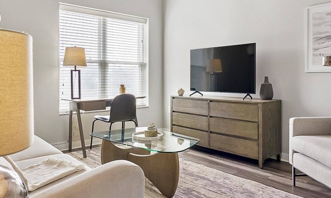 Downtown Indianapolis Apartment | Barsala l 1BD on Canal w/Rooftop Terrace