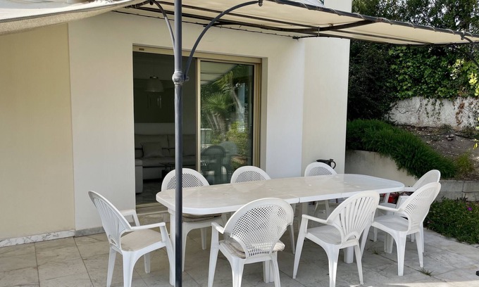 Le Ray Villa | Bas de Villa Dans un Écrin de Verdure Dans les Hauteurs de Nice