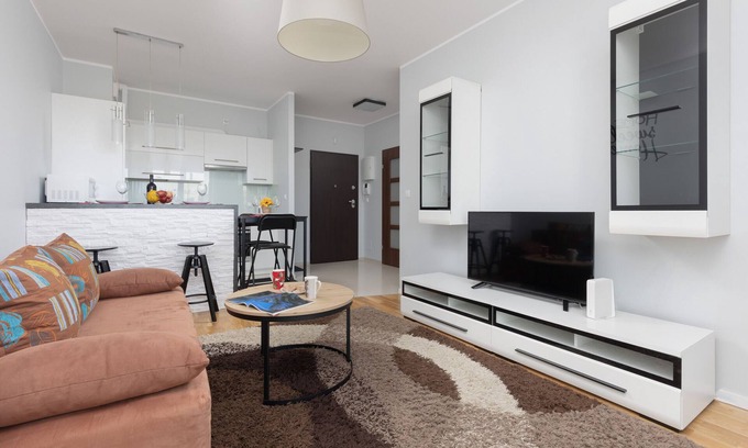Warsaw Apartment | Batalionów Chłopskich 87A/145, 1 Bedroom, Balcony, Parking ,Warsaw