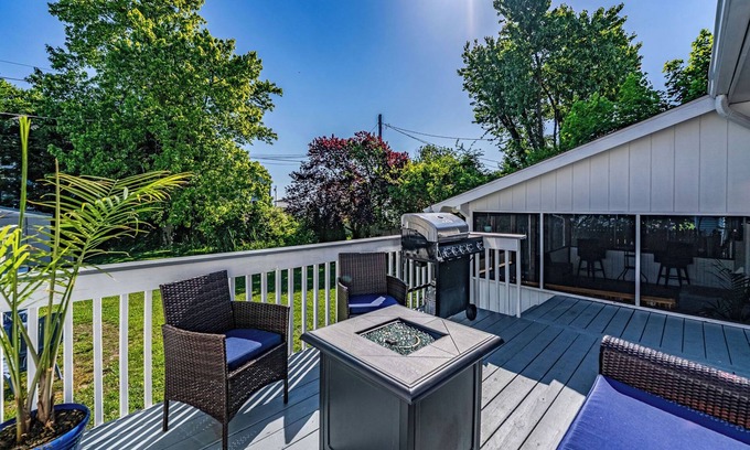 Somers Point House | Bayview Breeze Aug 25-29 Available Bay View 2BR/2BA 5 min to OC