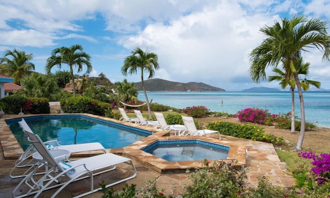 Spanish Town Villa | Beach Dreams in Mahoe Bay by Personal Villas - Walking on White Sand and Majest
