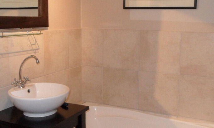 Strand Villa | Beach front house in private estate overlooking the sea and mountains