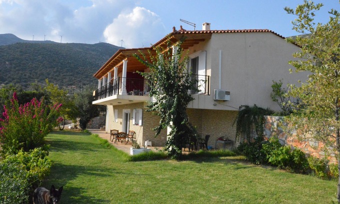 Kymi-Aliveri Villa | Beach Front Villa in Euboea with Superb View