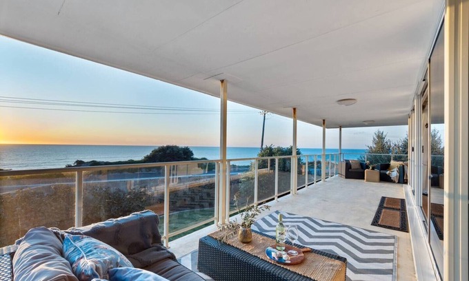 Halls Head House | Beach Home: Epic Views: Private Enclosed Yard:Pets