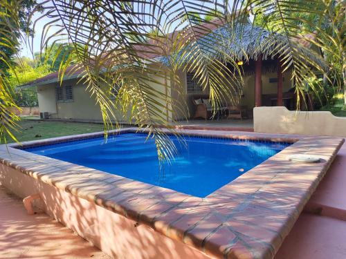 El Palmar House | Beach House with Pool Steps away from the beach