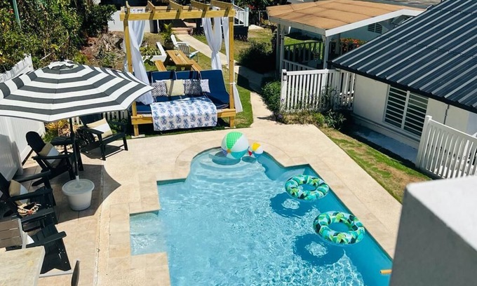 Puerto Rico House | Beach Villa Don Rafa with pool and 5-bedrooms