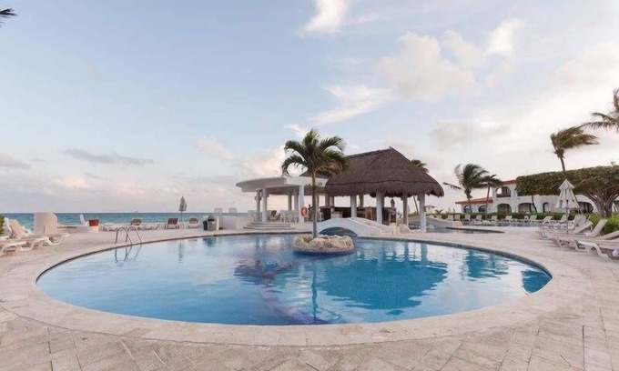 Playacar Fase I Condo | Beachfront Condo in Playacar Stunning Ocean Views 7109