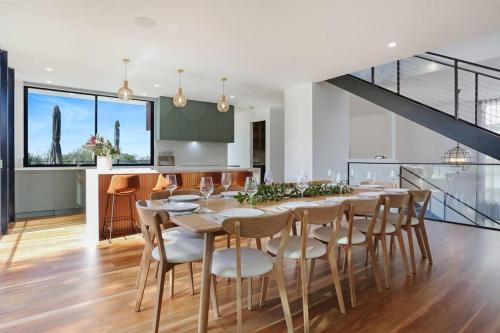 Merimbula House | Beachfront Escape - 6 bedroom, Pool & beach access