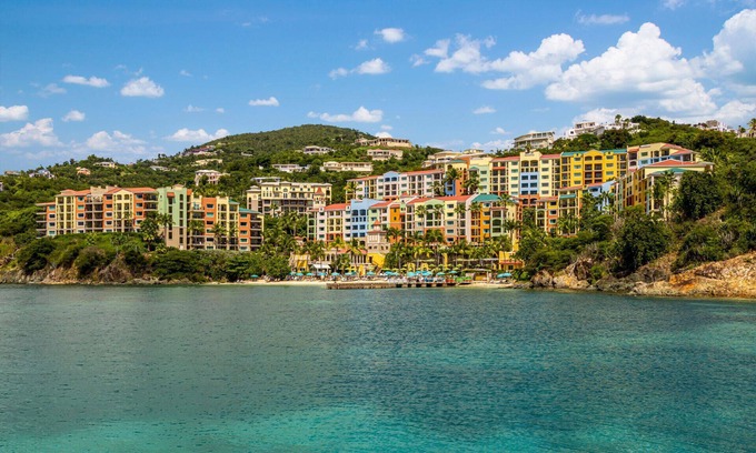 Estate Bakkero Condo | Beachfront St Thomas Getaway - Family Friendly Resort Condo - Sleeps 8