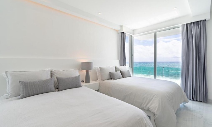 Zona Hotelera Apartment | Beachfront Suite Deluxe -Best Ocean View, Resort with beach, Gym and Spa