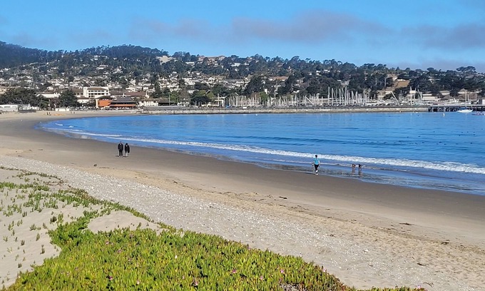 Downtown Monterey House | Beachfront Townhome on Del Monte Beach in near Fisherman's Wharf