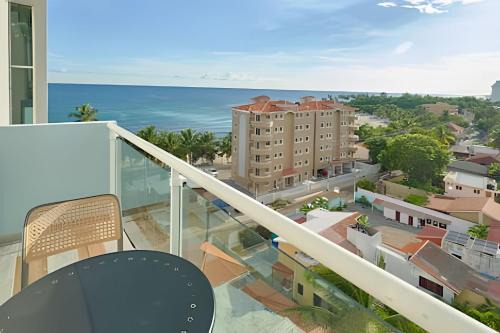 Juan Dolio - El Pueblo Apartment | Beachside 1BDR Dreamy Apt.| BBQ + Pool & Sea View