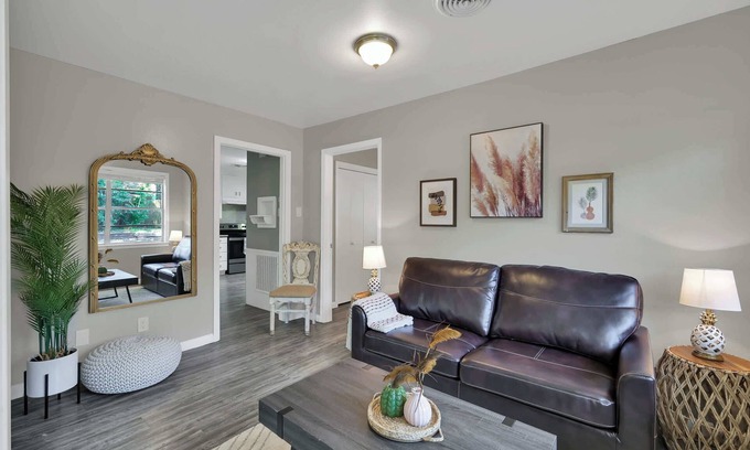 Huntsville House | Bearkat Cove, Huntsville Getaway, Private Backyard