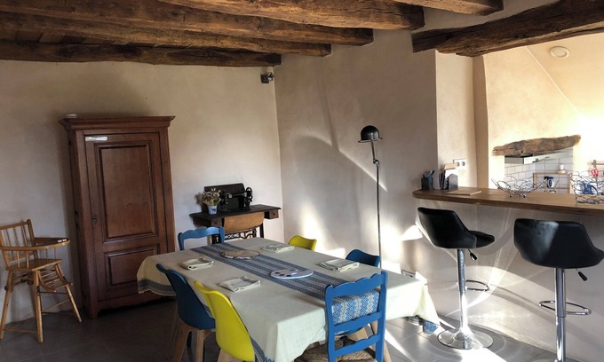 Argilly Ski Chalet | Beaune Nuits: well-kept house, garden, wood stove, great peace and quiet