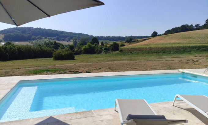 Saint-Sylvestre-sur-Lot Other | Beautiful country house with heated swimming pool and hot tub