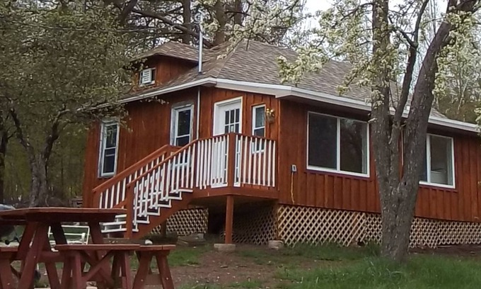 Liberty Cabin | Beautiful 2 bedroom renovated cabin. Located on a relatively quiet 15 acre farm.