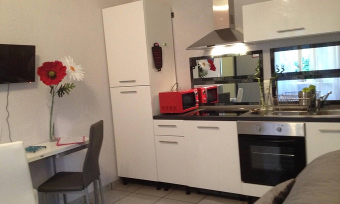 Lourdes Apartment | BEAUTIFUL 2-ROOM APARTMENT "DESIGN" calm GROUND FLOOR LE LOGIS LE COL D'ASPIN