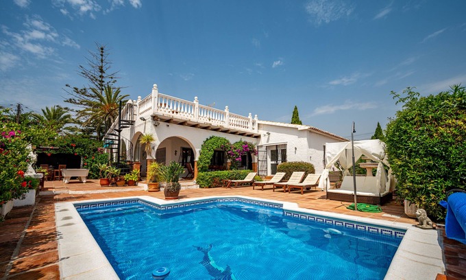 Mijas Villa | Beautiful 3 bedroom 2 bath villa with private pool and sea views