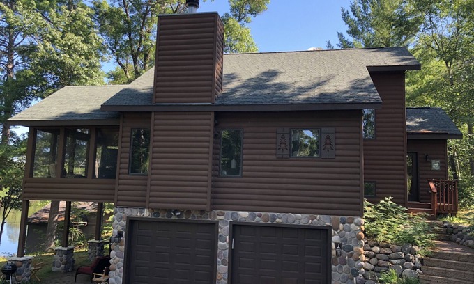 St Germain Cabin | Beautiful 3BR 3BA Cabin on Pickerel Lake