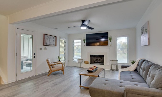 Augusta Apartment | Beautiful 3BR Townhouse Close to Downtown Augusta
