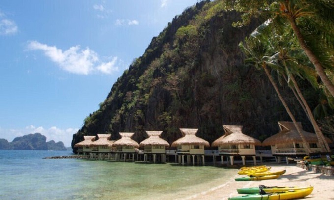El Nido Cottage | Beautiful 5 Star Water Cottage with Sea Views on Miniloc Island Resort, El Nido Cottage 1006