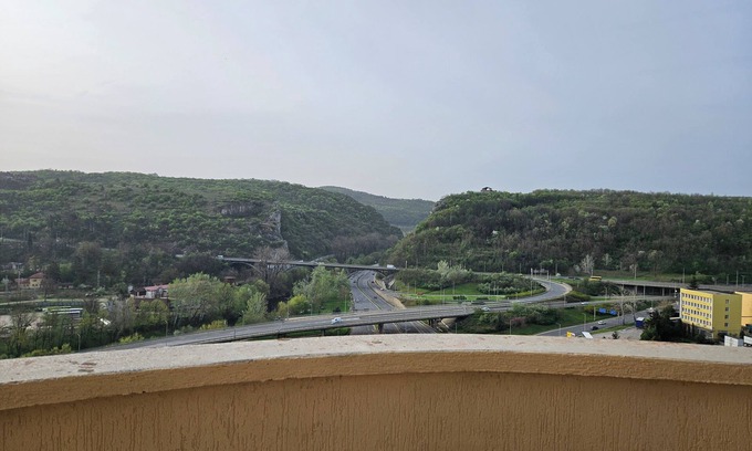 Veliko Tarnovo Apartment | Beautiful apartment with a big balcony and a great mountain view.