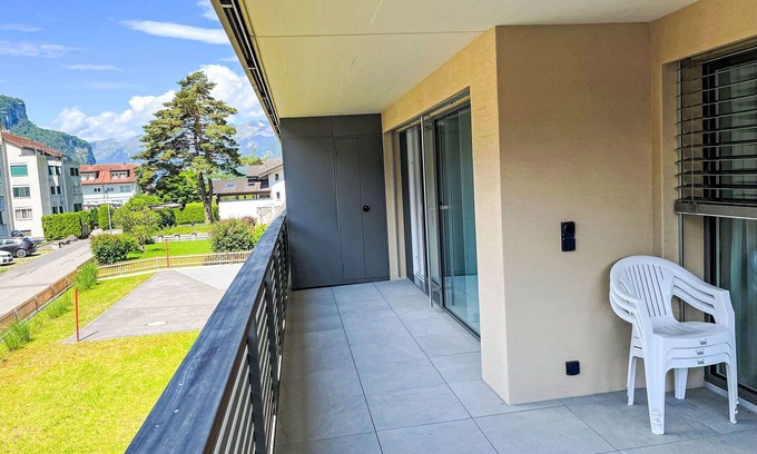 Martisberg Apartment | Beautiful apartment for 4 guests with WIFI, TV, balcony and panoramic view