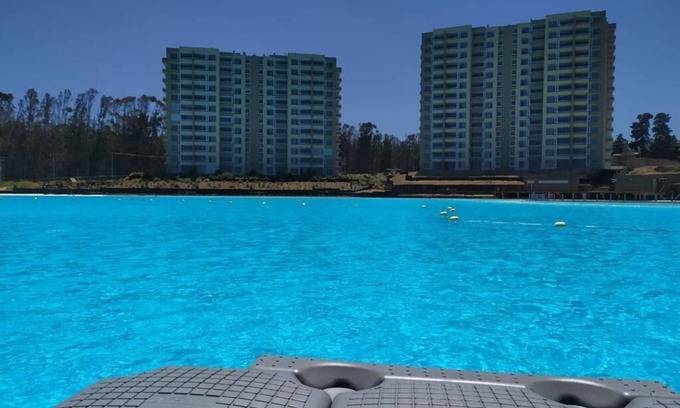 El Tabo Apartment | Beautiful apartment in Las Cruces with artificial lagoon