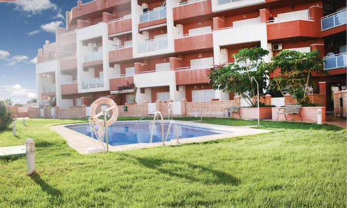 Roquetas de Mar Apartment | Beautiful apartment in Roquetas de Mar with 1 Bedrooms, WiFi and Outdoor swimming pool