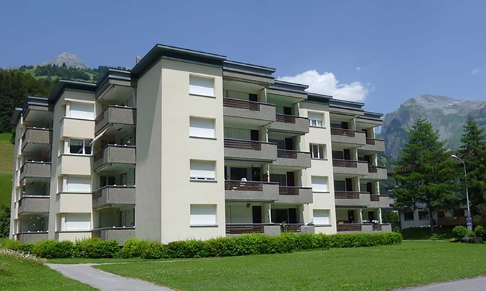 Engelberg Apartment | Beautiful apartment for 4 guests with WIFI, TV and balcony