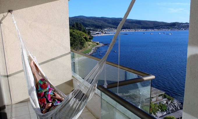 Dichato House | Beautiful Apartment in Pingueral Beach, Biobío