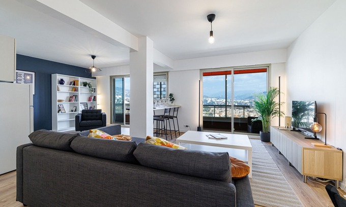 Saint Pierre de Feric Apartment | Beautiful apt - AC - Height of Nice