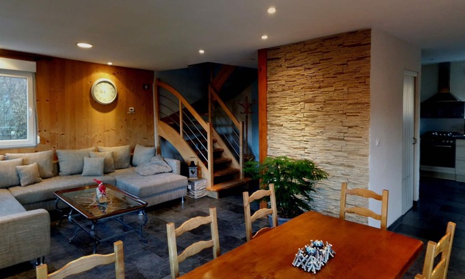 Hohrod Ski Chalet | Beautiful cottage Hohrod/Munster Alsace pano view. south facing charges included