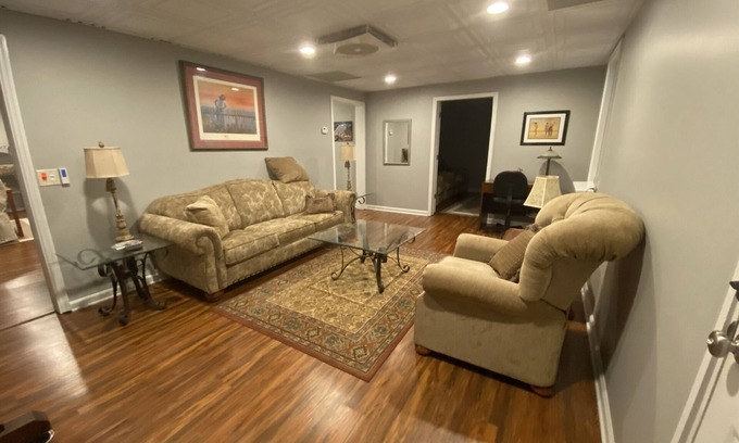 Fayetteville Apartment | Beautiful daylight basement furnished apartment near everything!