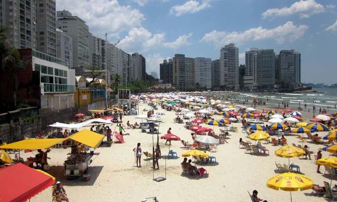Jardim Vitoria Apartment | Beautiful fit cove-Guaruja with two bedrooms, one suite, two blocks from the beach