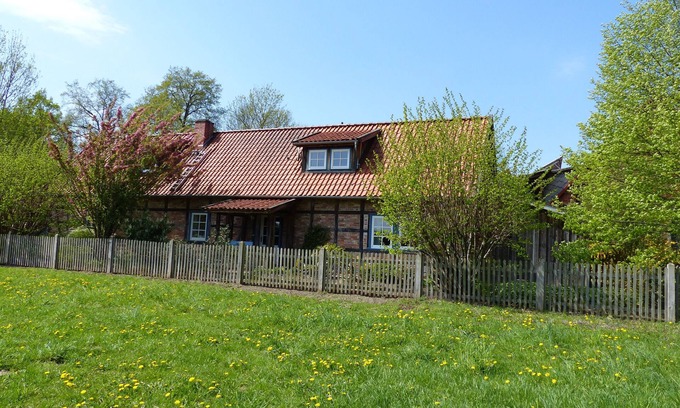 Kuesten House | Beautiful half-timbered house with space for 5 people on the edge of a Rundling village
