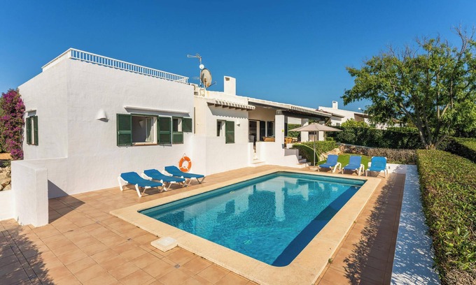 Binibequer Vell Villa | Beautiful Holiday Home "Bini S Aigo" with Sea View, Wi-Fi & Pool