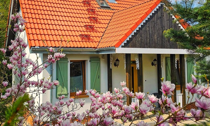 Debnica Kaszubska House | Beautiful home in Podwilczyn with sauna