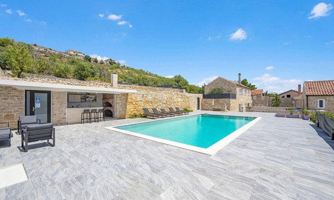 Bribir House | Beautiful home in Skradin with kitchen