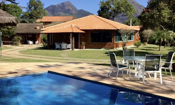 Petropolis Cottage | Beautiful house in the mountains with pool and barbecue Itaipava/Petrópolis