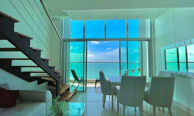 Bocagrande Apartment | Beautiful Loft With Incredible View