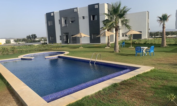 Bouficha Apartment | Beautiful new furnished S + 2 apartment with sea view