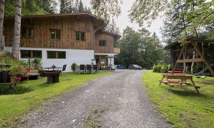 Silbertal House | Beautiful private villa for 38 people with WIFI, TV, patio and parking